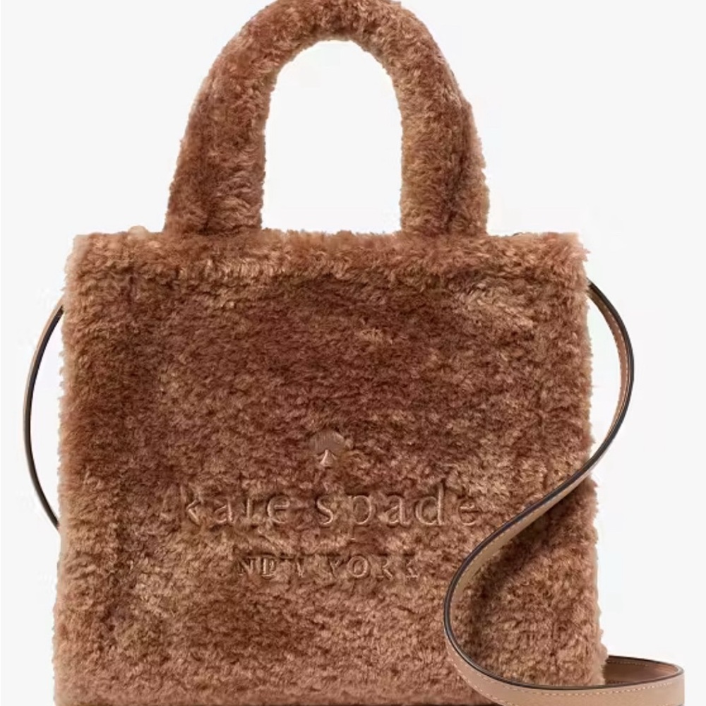 Kate Spade Faux Fur Tote Bag